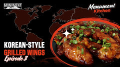 Korean Style Grilled Wings | World on the Grill