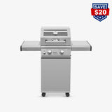 Mesa 200 | Stainless 2-Burner Propane Gas Grill
