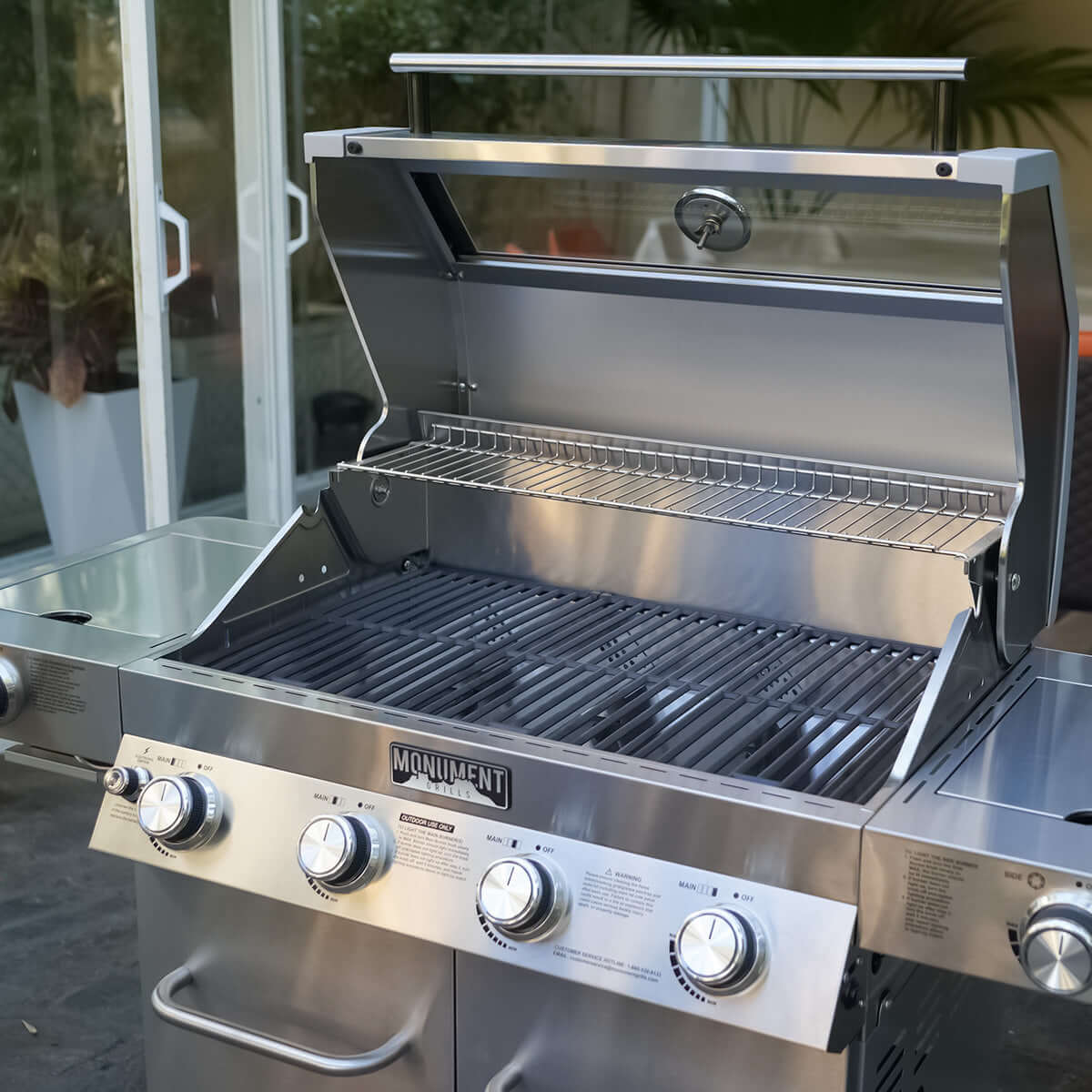 35633 | Stainless Infrared Propane Gas Grill - Monument Grills35633 Stainless