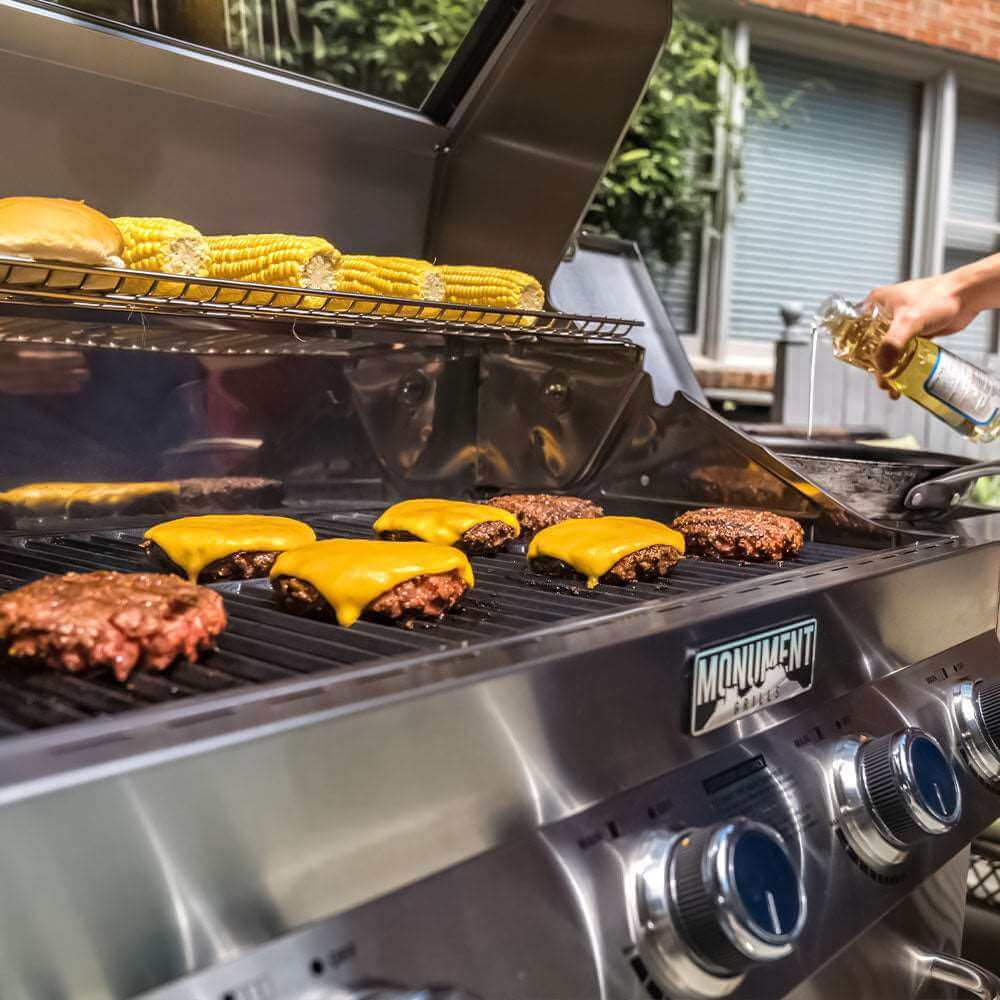 35633 | Stainless Infrared Propane Gas Grill - Monument Grills35633 Stainless