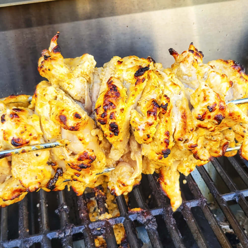 35633B | Matte Blue Infrared Propane Gas Grill - Monument Grills35633 Blue