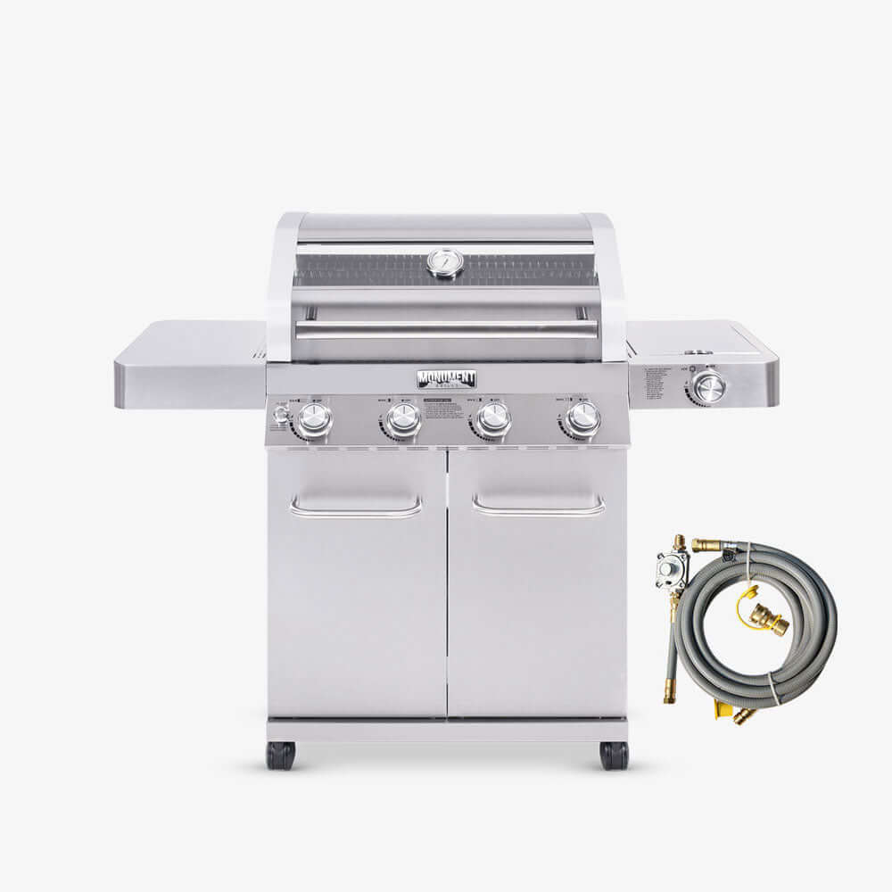 41847NG | Stainless Natural/Propane Gas Grill - Monument Grills41847NG & Natural Gas Conversion Kit