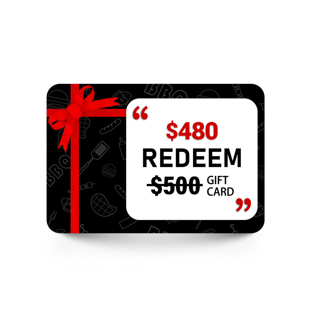 $500 Gift Card Value