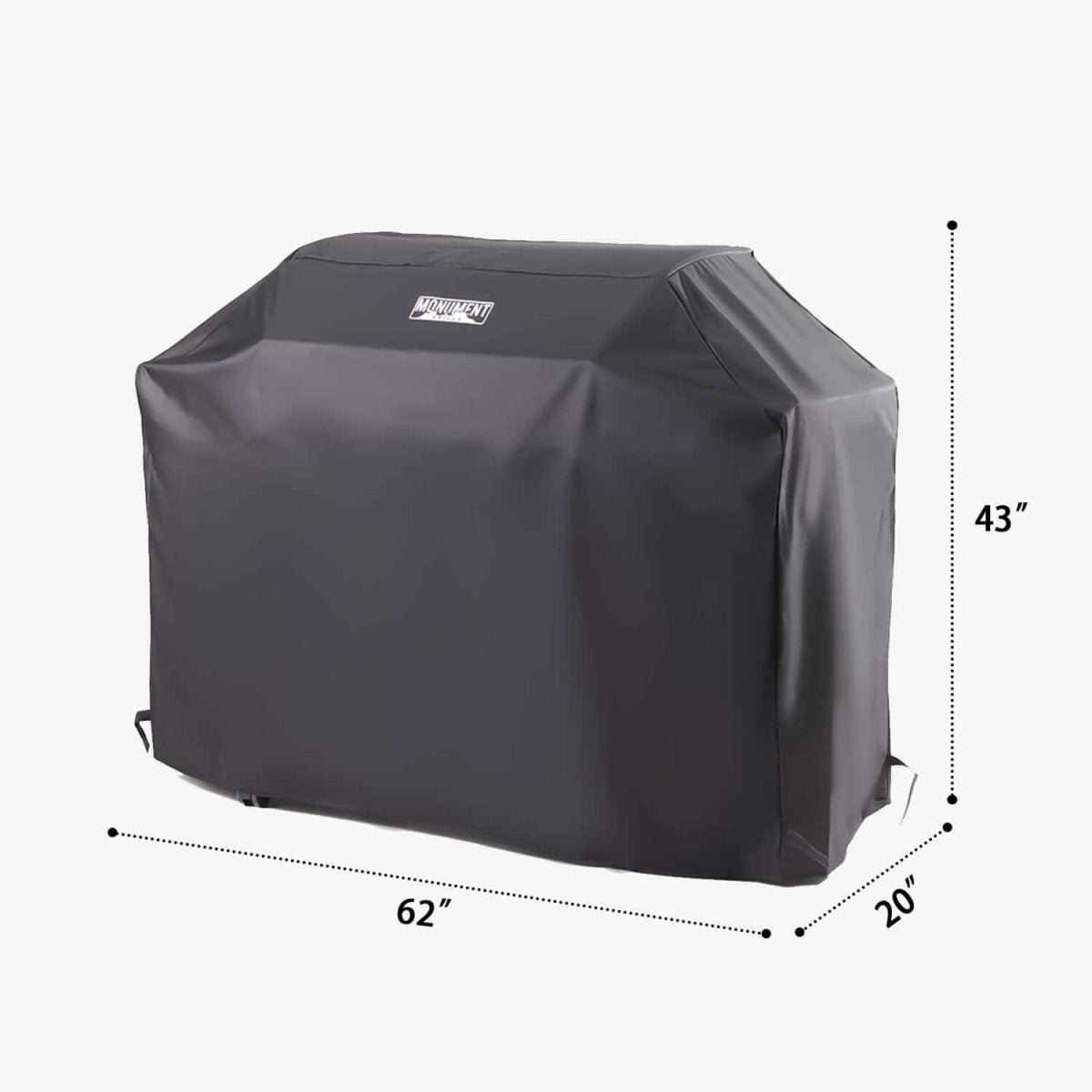 6 - Burner Grill Cover - Monument Grills96083 Grill Cover for 77352,77352NG,77352MB