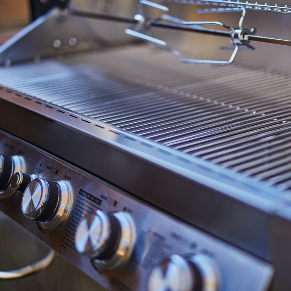 77352 | Full Stainless Propane Gas Grill with Free Rotisserie Kit - Monument Grills77352 (Include Rotisserie Kit)