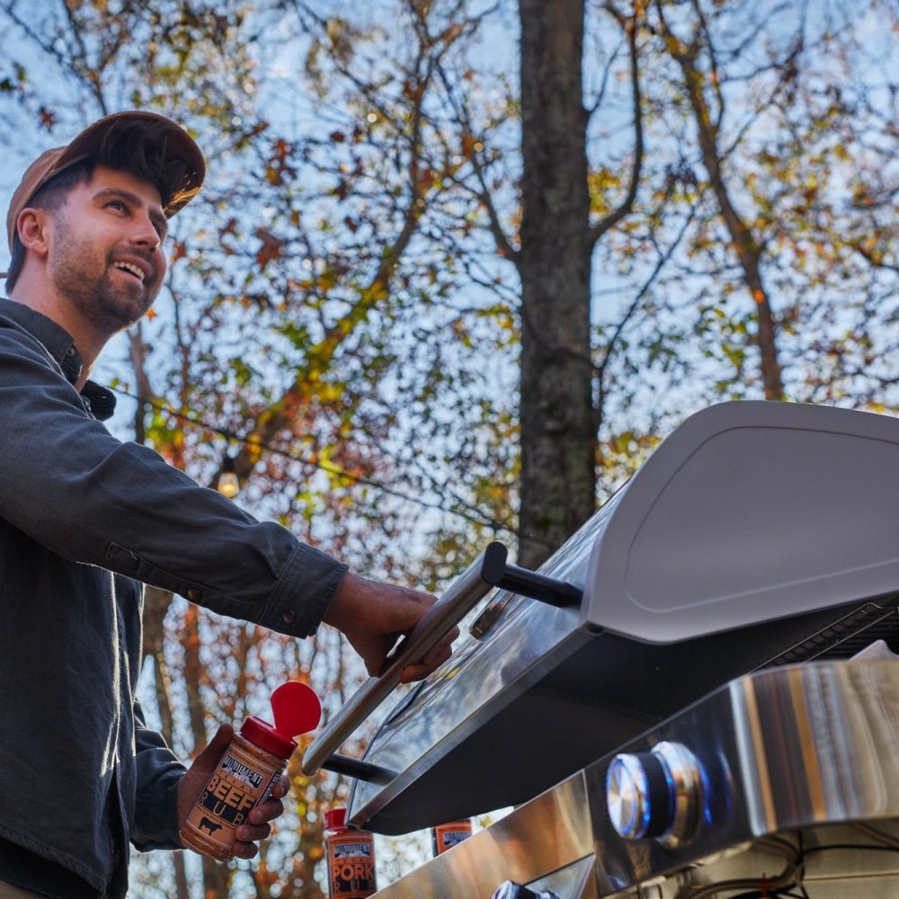 77352 | Full Stainless Propane Gas Grill with Free Rotisserie Kit - Monument Grills77352 (Include Rotisserie Kit)