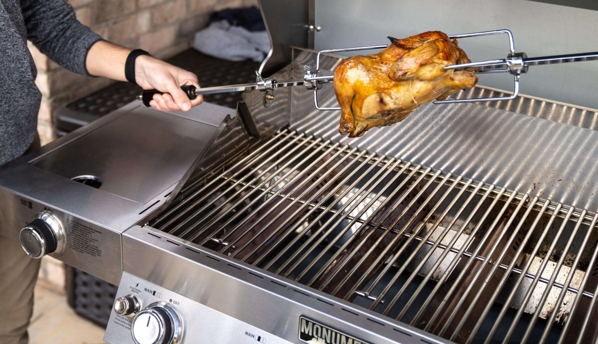 96222 | Rotisserie Kit - Monument Grills96222 | 6 Burner Monument Rotisserie Kit