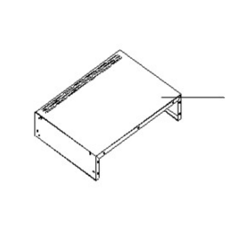 D1110700763A Side Shelf Parts (w/o front and side decorative panel)