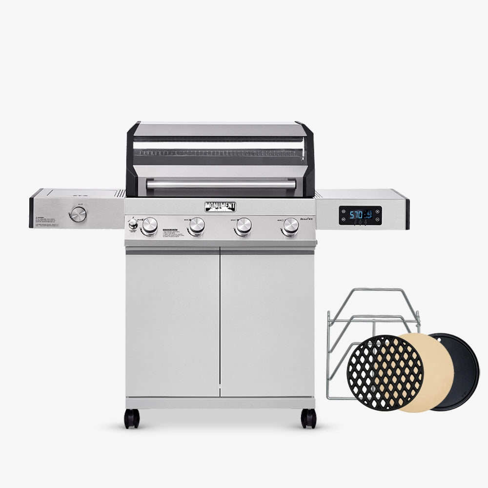Denali 405 | Stainless Smart Tech Propane Gas Grill