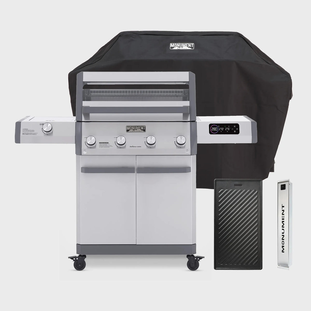 Eminence 405 | Chic Clearview Smart Stainless Gas Grill