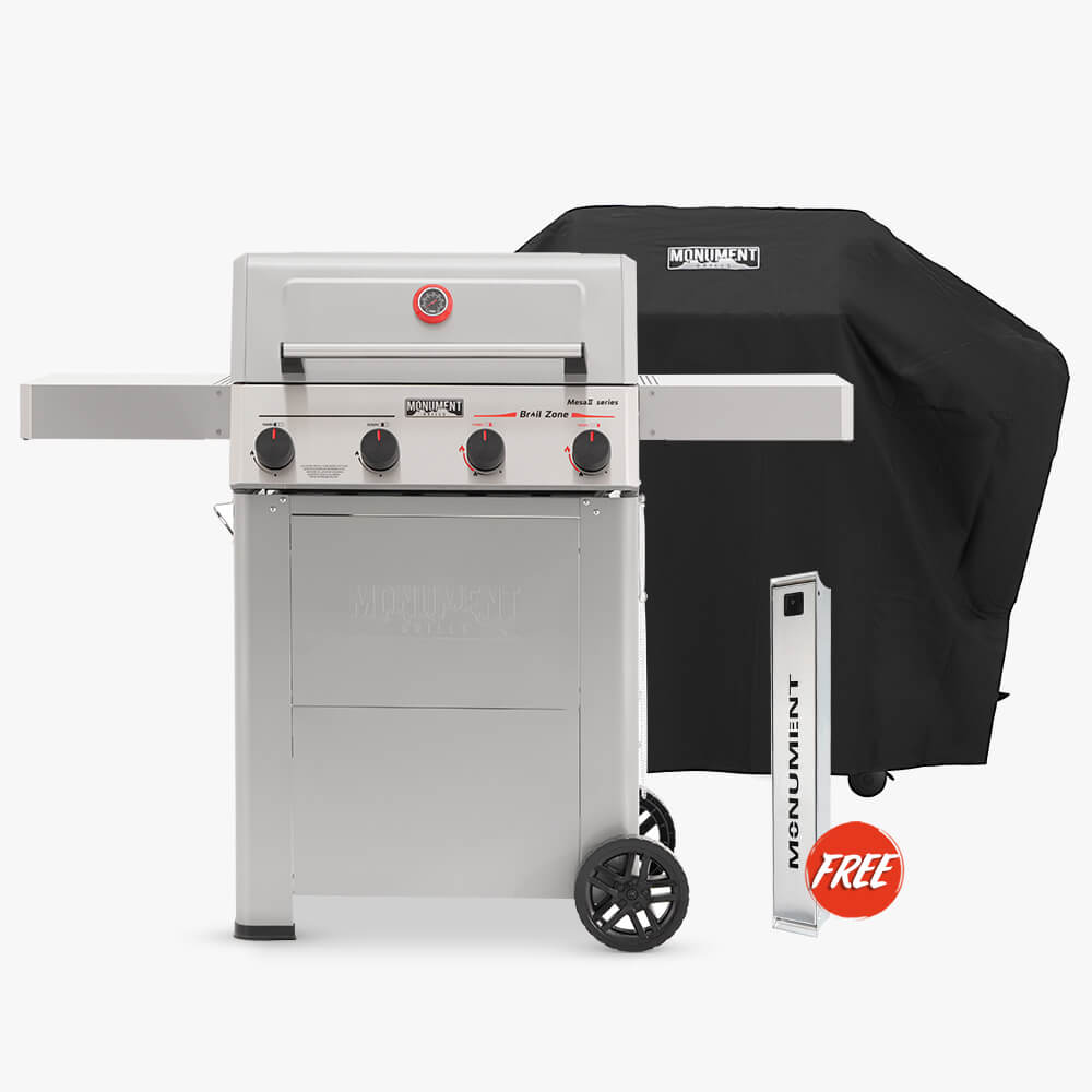Mesa II 410FBZ | Stainless Propane Gas Grill