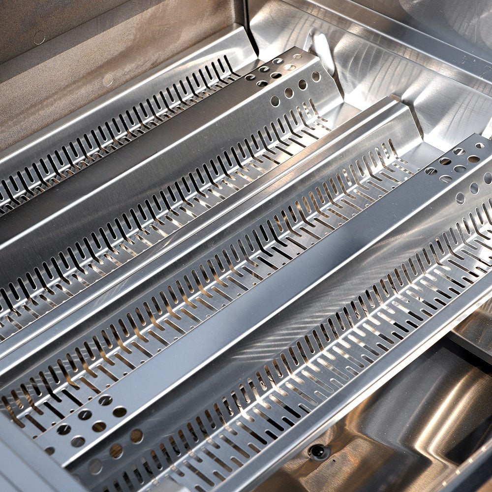 A118 Gas & Charcoal Combo Flame Tamer (4 - Burner Grills) - Monument GrillsA118 Gas & Charcoal Combo Flame Tamer