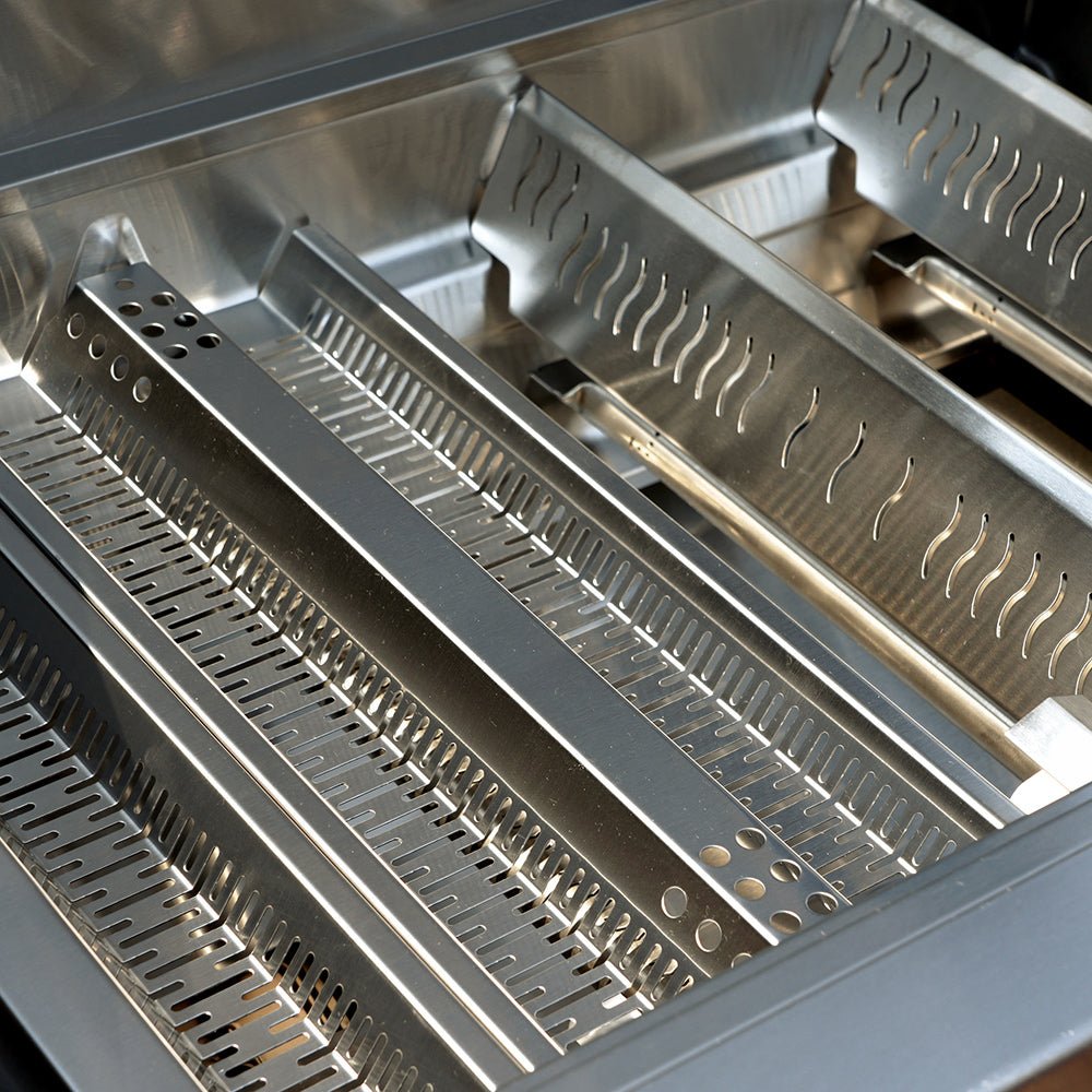 A118 Gas & Charcoal Combo Flame Tamer (4 - Burner Grills) - Monument GrillsA118 Gas & Charcoal Combo Flame Tamer