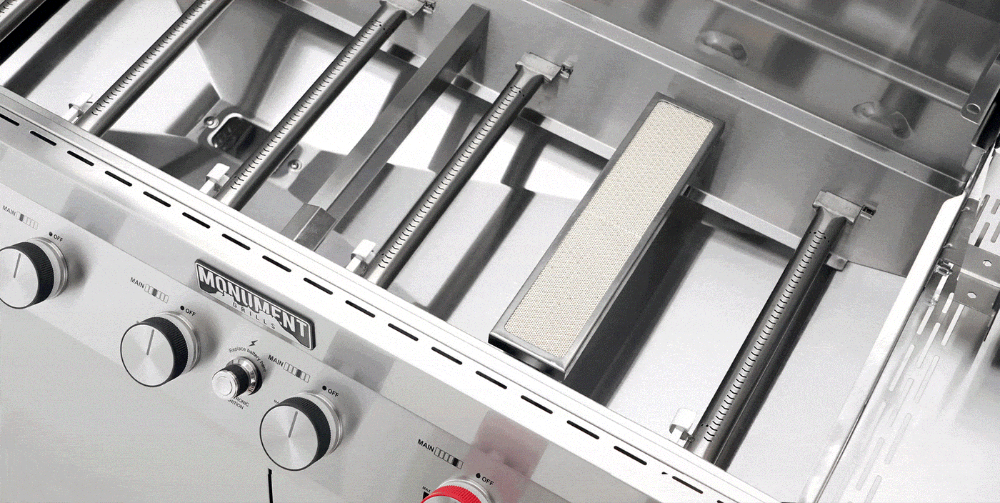 6 Burners | Liquid Propane Gas, The Denali 605Pro grill pioneers a new realm of grilling.