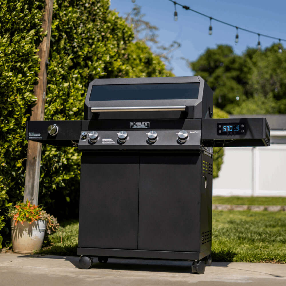 Denali 425 | Black Smart Tech Propane Gas Grill - Monument GrillsDenali 425