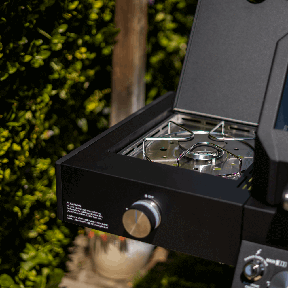 Denali 425 | Black Smart Tech Propane Gas Grill - Monument GrillsDenali 425