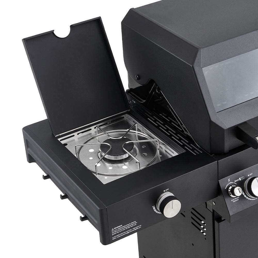 Denali 425 | Black Smart Tech Propane Gas Grill - Monument GrillsDenali 425