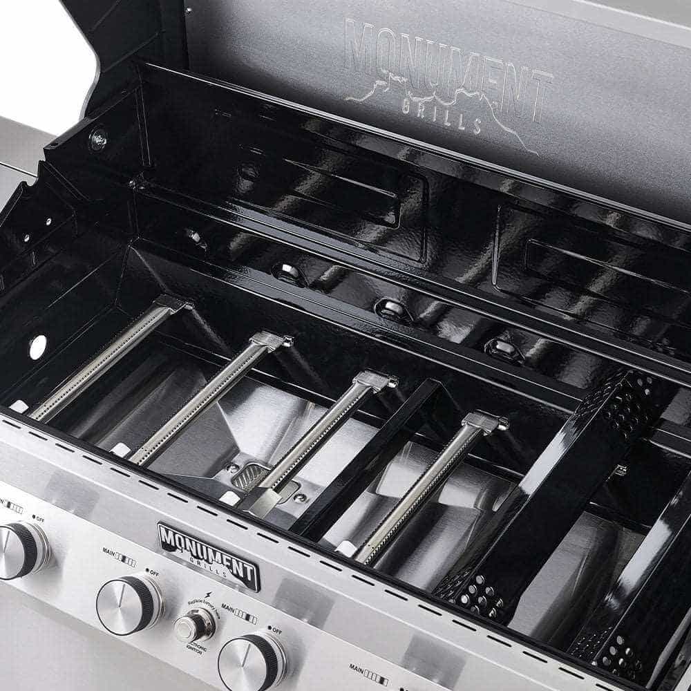 Denali 605 | Stainless Smart Tech Natural/Propane Gas Grill - Monument GrillsDenali 605