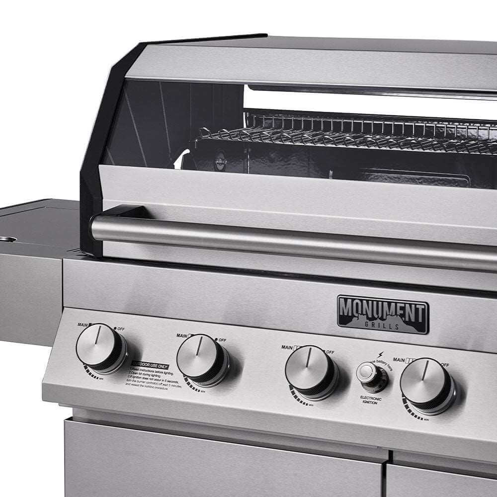 Denali 605 | Stainless Smart Tech Natural/Propane Gas Grill - Monument GrillsDenali 605