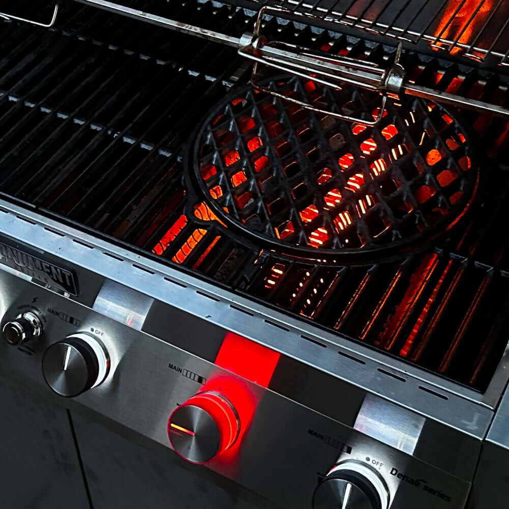 Denali 605Pro | Stainless Smart Propane Gas Grill - Monument GrillsD605P (Includes Free Cover and Rotisserie Kit)