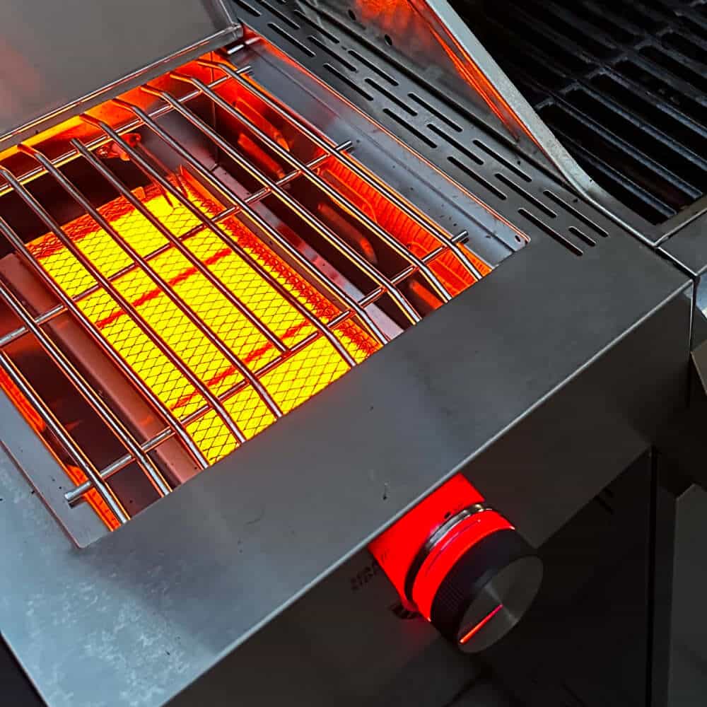 Denali 605Pro | Stainless Smart Propane Gas Grill - Monument GrillsD605P (Includes Free Cover and Rotisserie Kit)