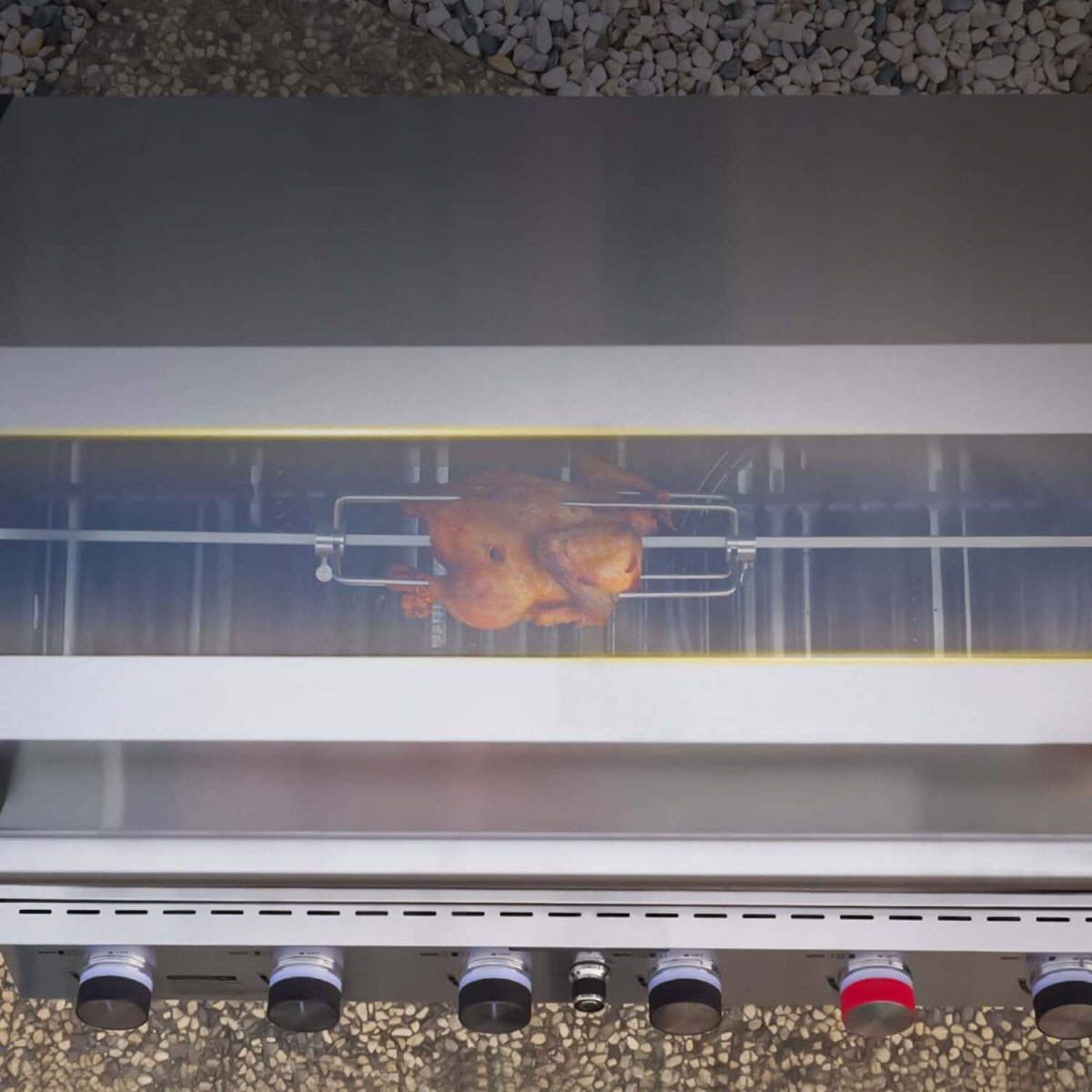 Denali 605Pro | Stainless Smart Propane Gas Grill - Monument GrillsD605P (Includes Free Cover and Rotisserie Kit)