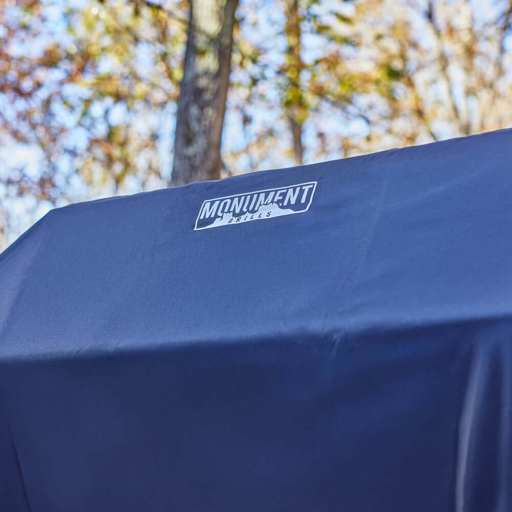 Denali 605Pro | Stainless Smart Propane Gas Grill - Monument GrillsD605P (Includes Free Cover and Rotisserie Kit) & Smokerbox