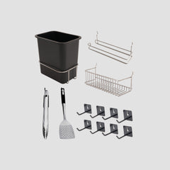 Mesa II Grill Organizer & Tool Set Bundle