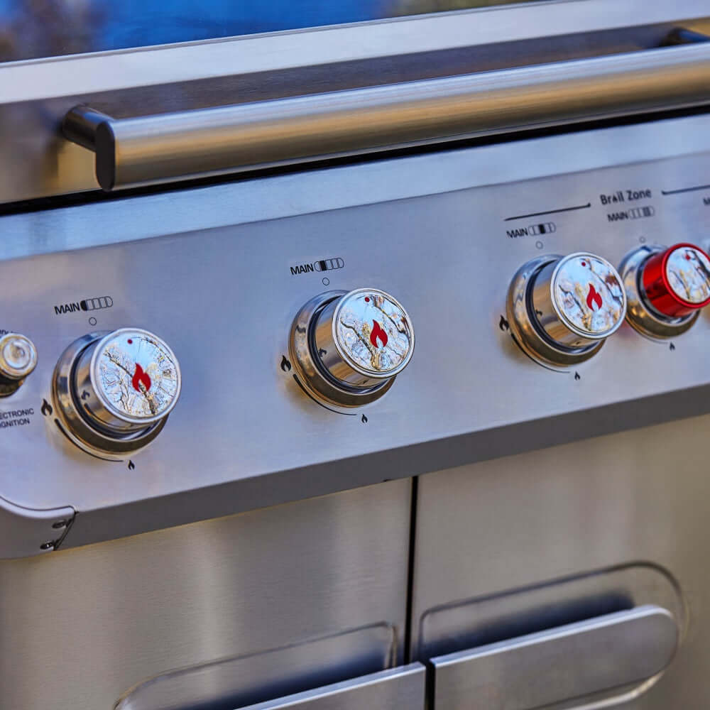 Mesa 415BZ | Stainless Propane Gas Grill - Monument GrillsMesa 415BZ