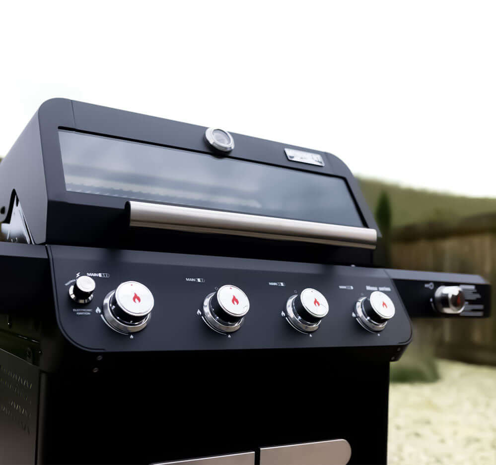 Mesa 425 | Black Propane Gas Grill - Monument GrillsMesa 425