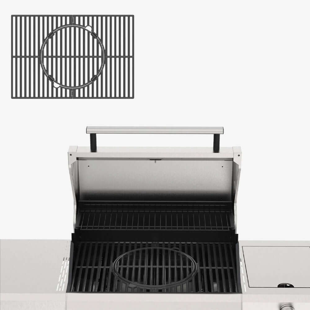 Multifunction Cast Iron Grill Grate for 3 - Burner Grill - Monument GrillsA107 Grill Grate & Round Grill Grate