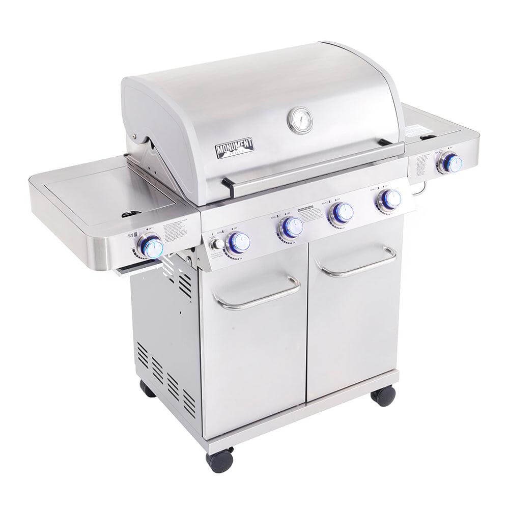 24367 | Stainless Infrared Propane Gas Grill - Monument Grills24367