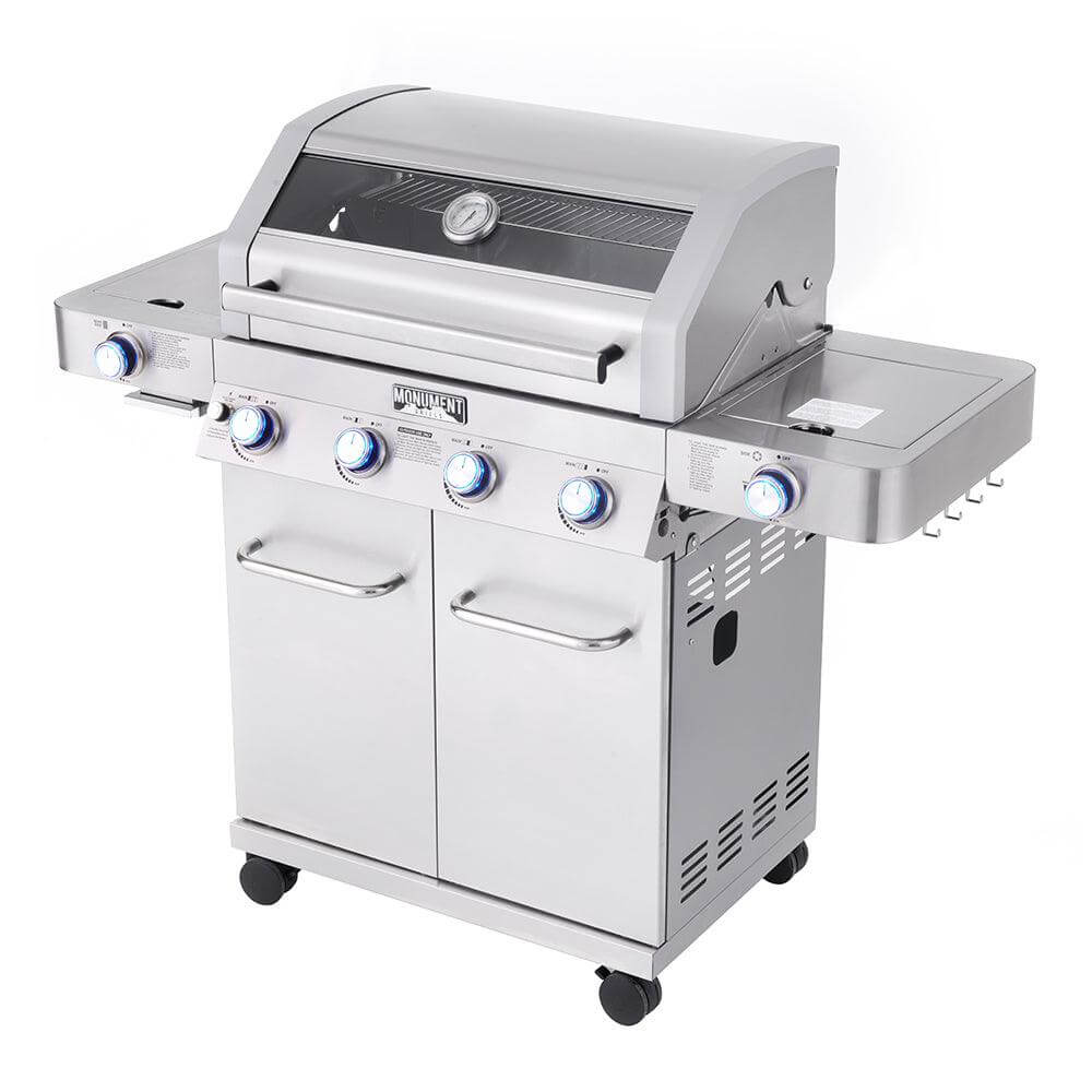 35633 | Stainless Infrared Propane Gas Grill - Monument Grills35633 Stainless