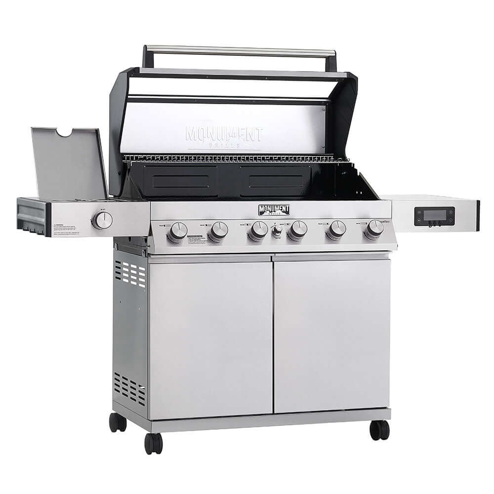 Denali 605 | Stainless Smart Tech Natural/Propane Gas Grill - Monument GrillsDenali 605