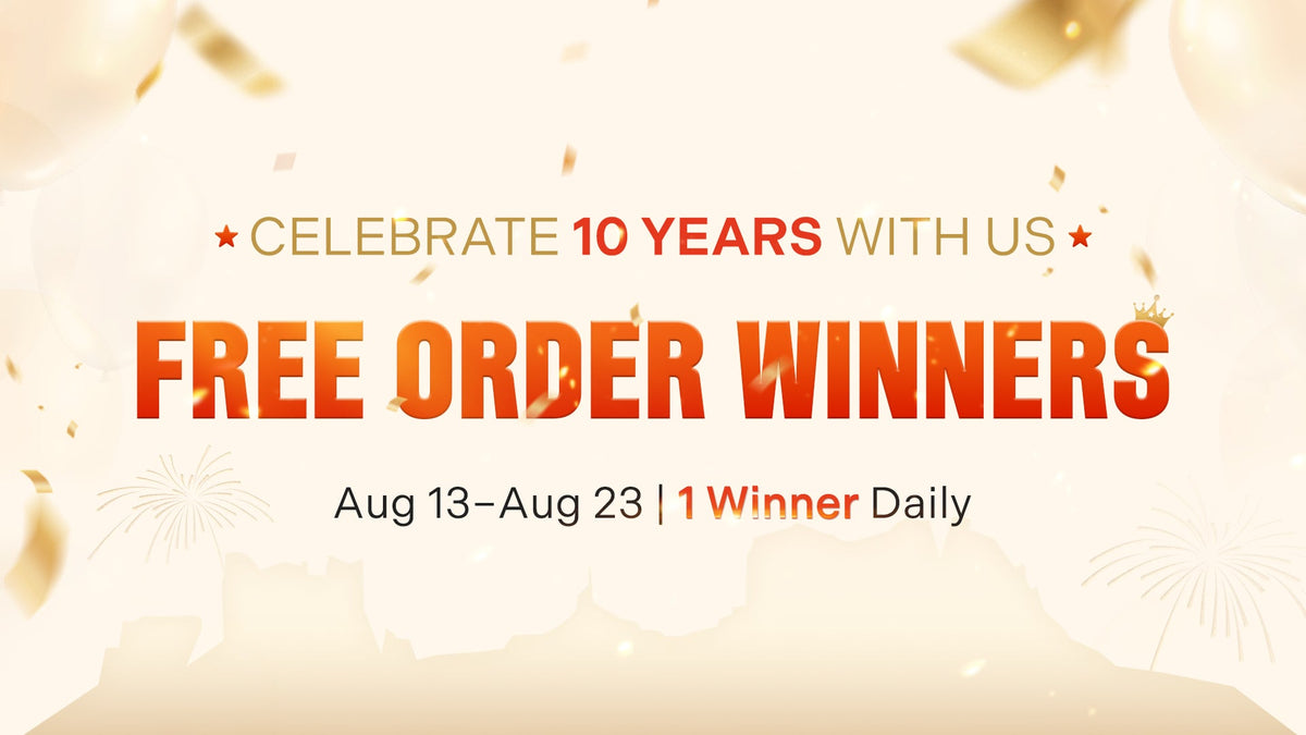Monument Grills 10th Anniversary Golden Order Giveaway
