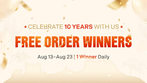 Monument Grills 10th Anniversary Golden Order Giveaway