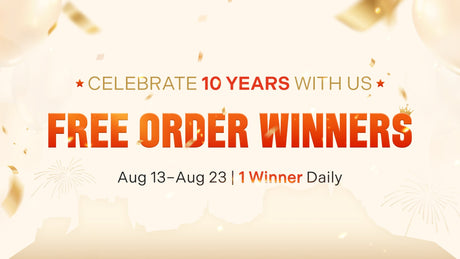 Monument Grills 10th Anniversary Golden Order Giveaway