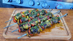 Brochettes de poulet chimichurri