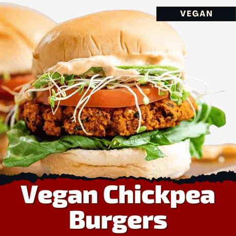 Vegan Chickpea Burgers - Monument Grills