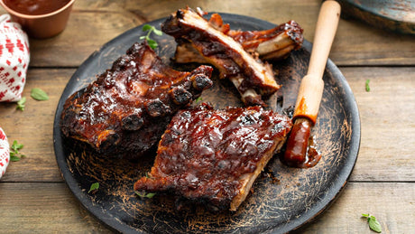 Festive Cranberry Orange BBQ Ribs for Christmas