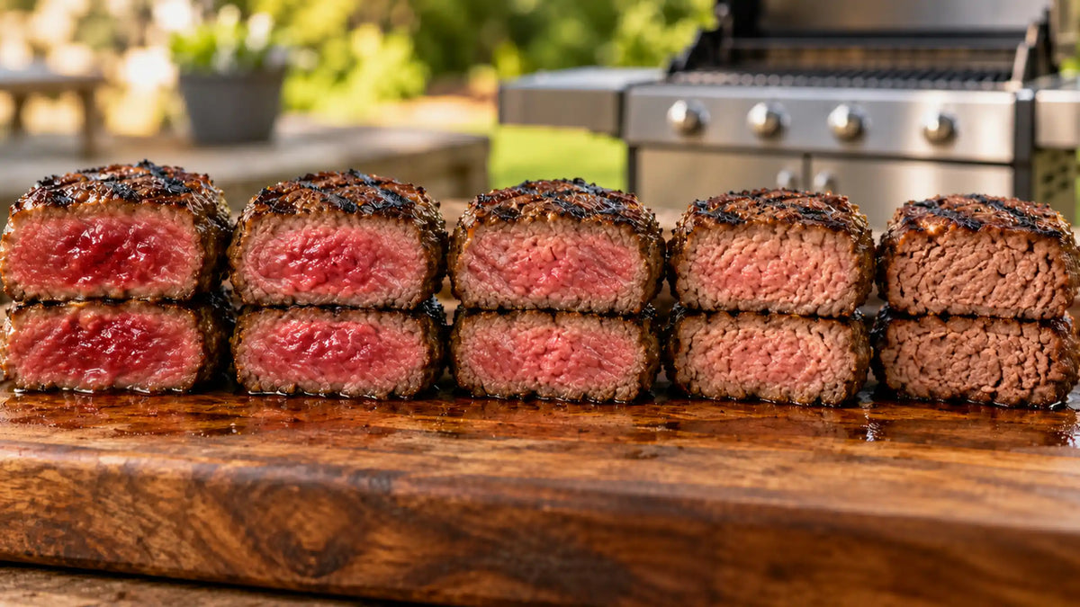 Temperature Hamburger Medium: Perfect Temperature for Juicy Hamburgers on a Gas Grill