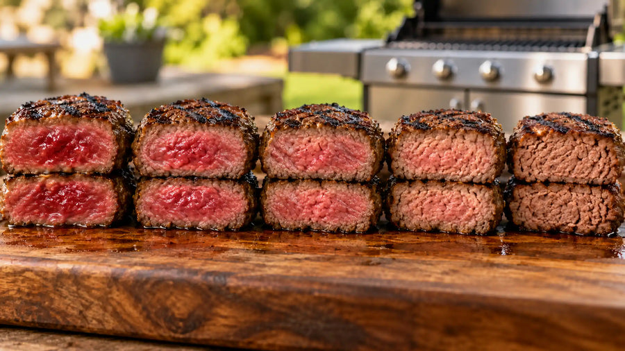 Temperature Hamburger Medium: Perfect Temperature for Juicy Hamburgers on a Gas Grill
