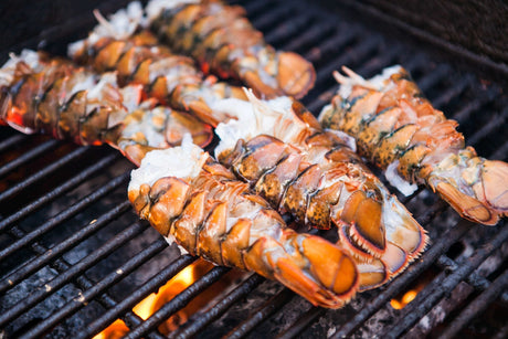 Perfect Grilled Lobster Tails on a Gas Grill