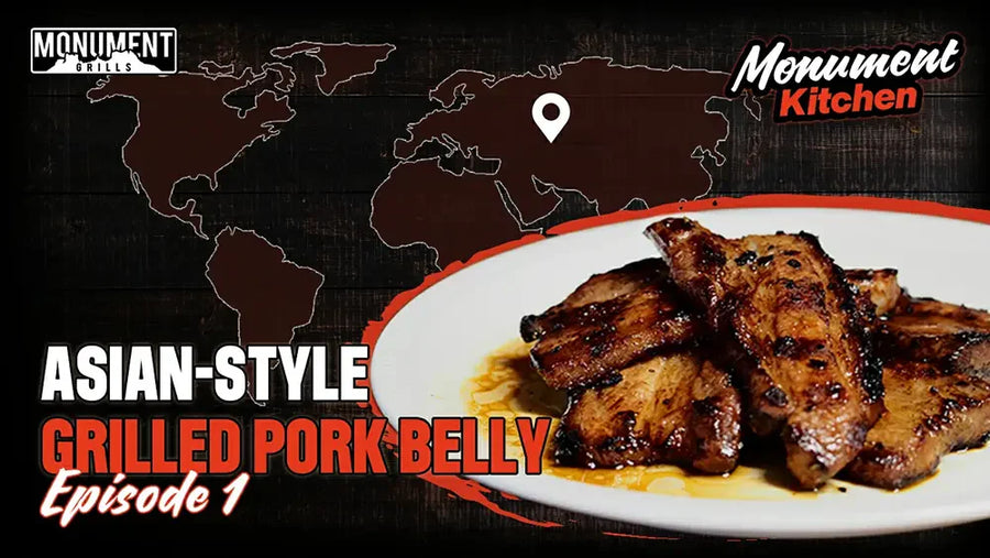 Grilled Asian-Style Pork Belly | World on the Grill