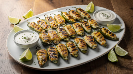 Jalapeño Poppers on the Grill