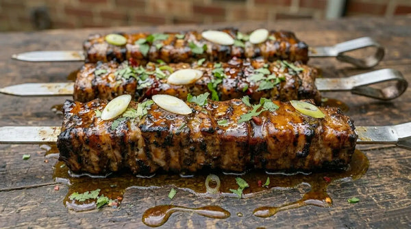 Tortilla Beef Kebabs