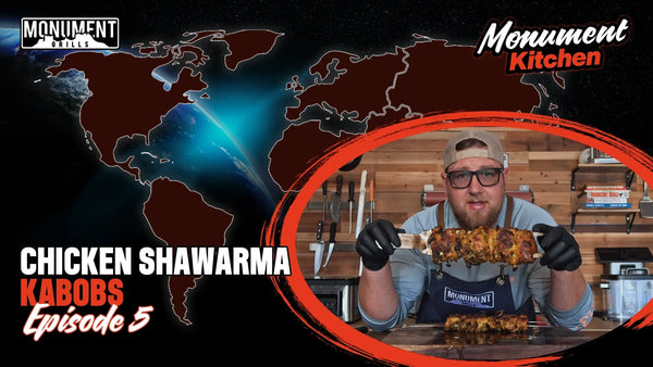 Chicken Shawarma Kabobs | World on the Grill