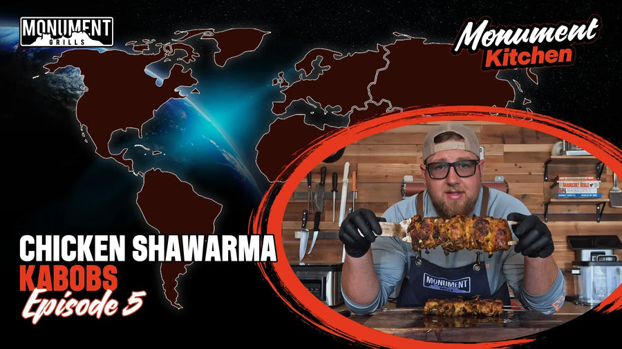 Chicken Shawarma Kabobs | World on the Grill