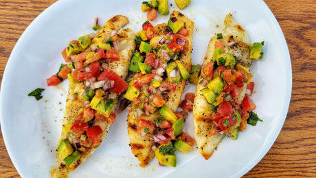 Tilapia With Avocado Salsa