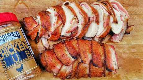 Bacon Wrapped Chicken Breasts - Monument Grills